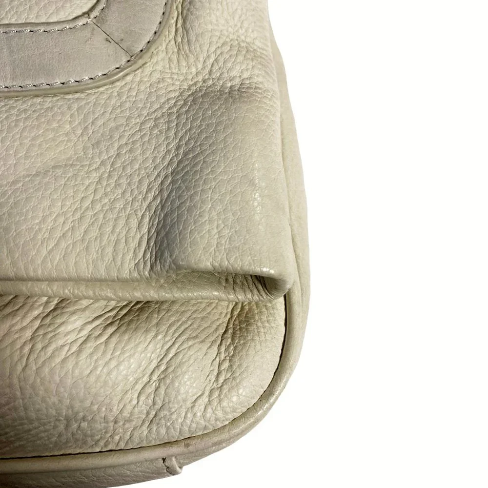 Tory Burch Amanda White Foldover Bag